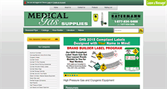 Desktop Screenshot of medgassupplies.com